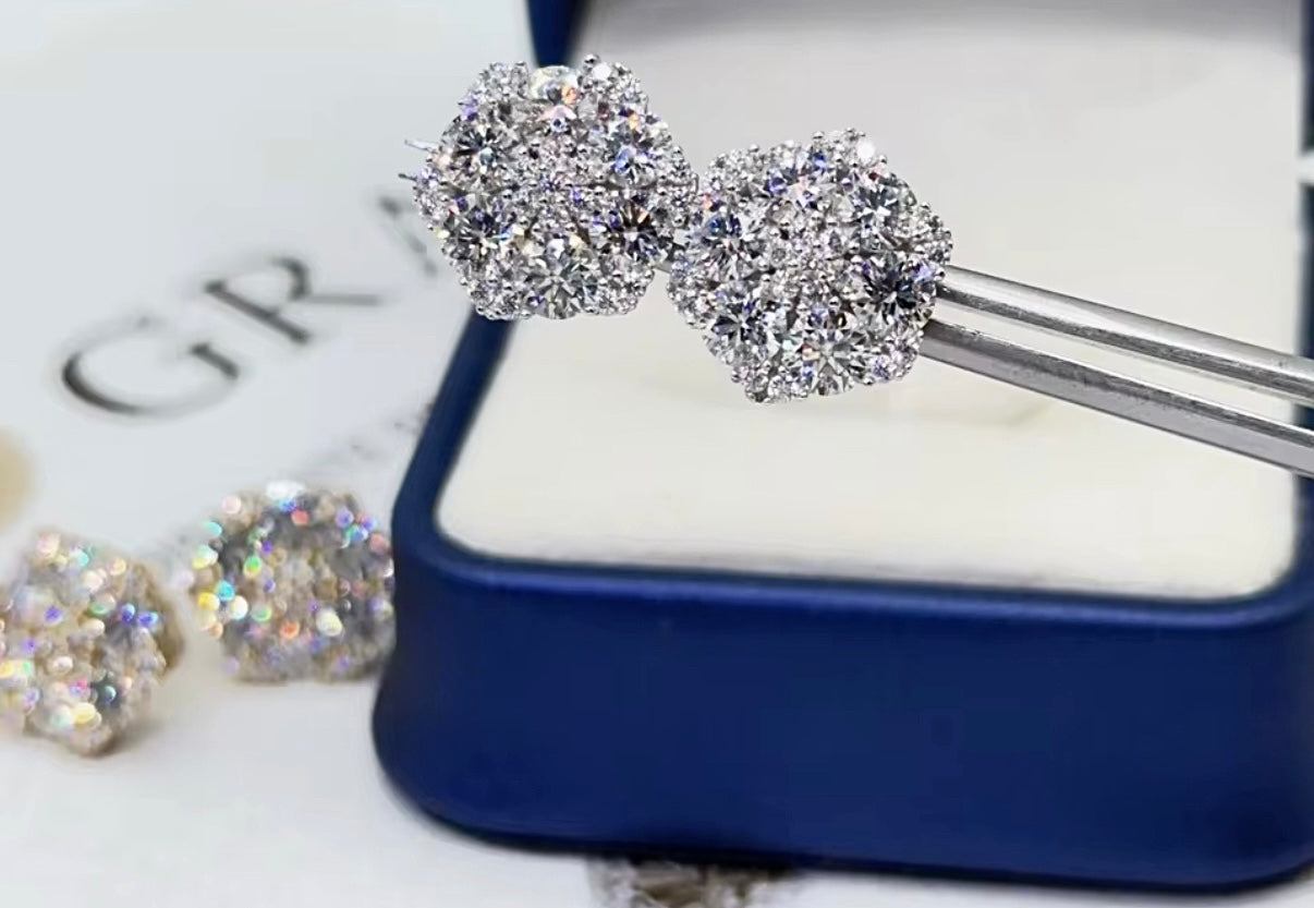 Snow Flake Earring VVS