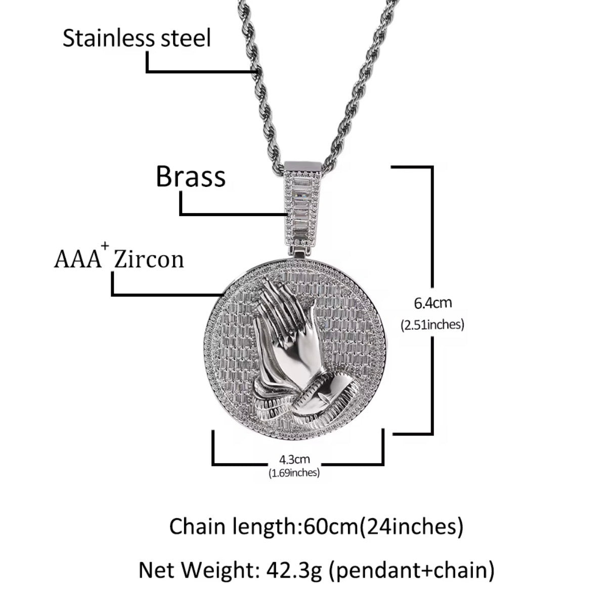 Diviné Prayer Pendant