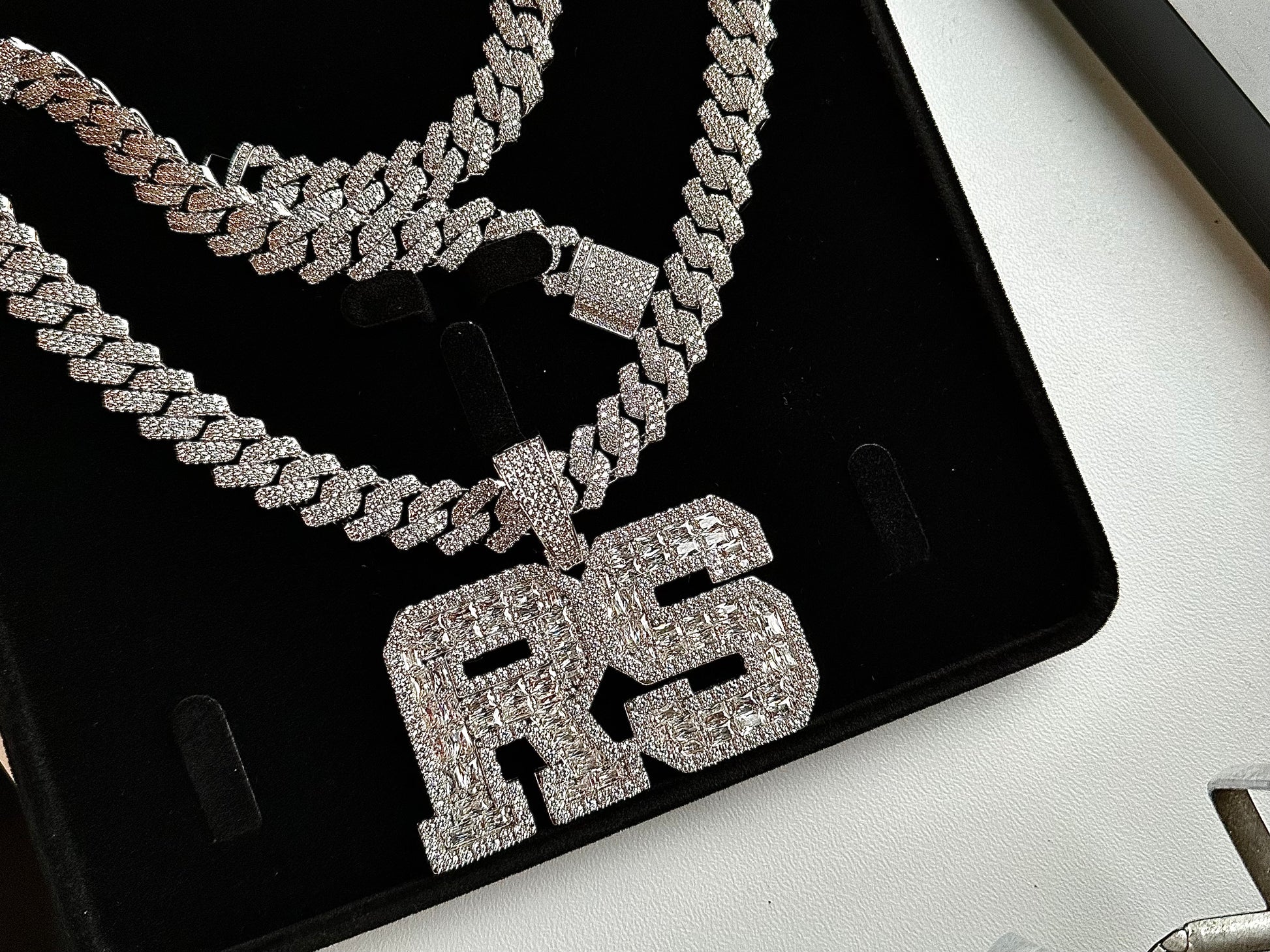 Baguette Custom Pendant