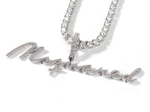 Slim Cursive Pendant