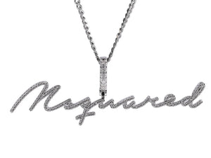 Slim Cursive Pendant