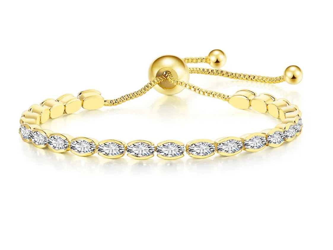 Oval Stone Bracelet