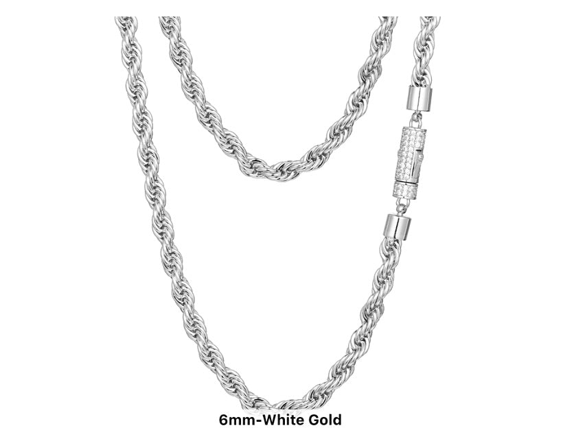 CZ Rope Chain