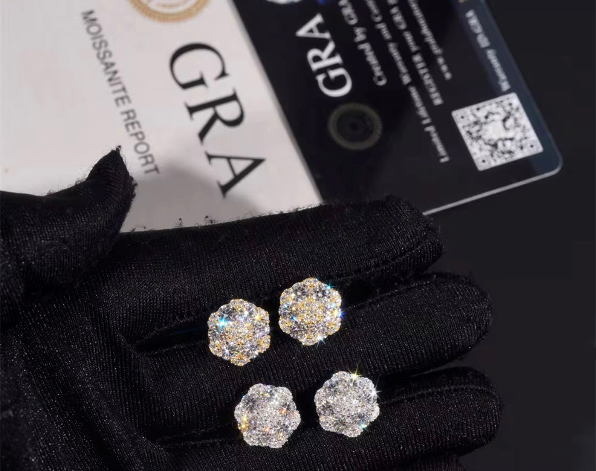 Snow Flake Earrings VVS