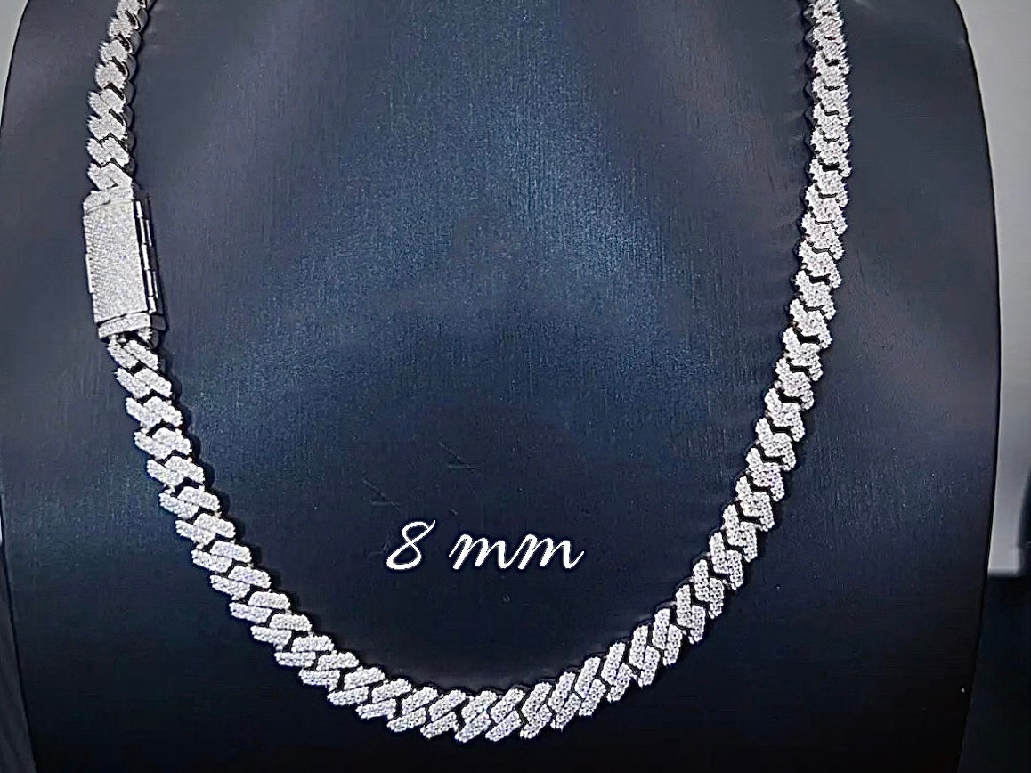 8 mm Cuban Link VVS