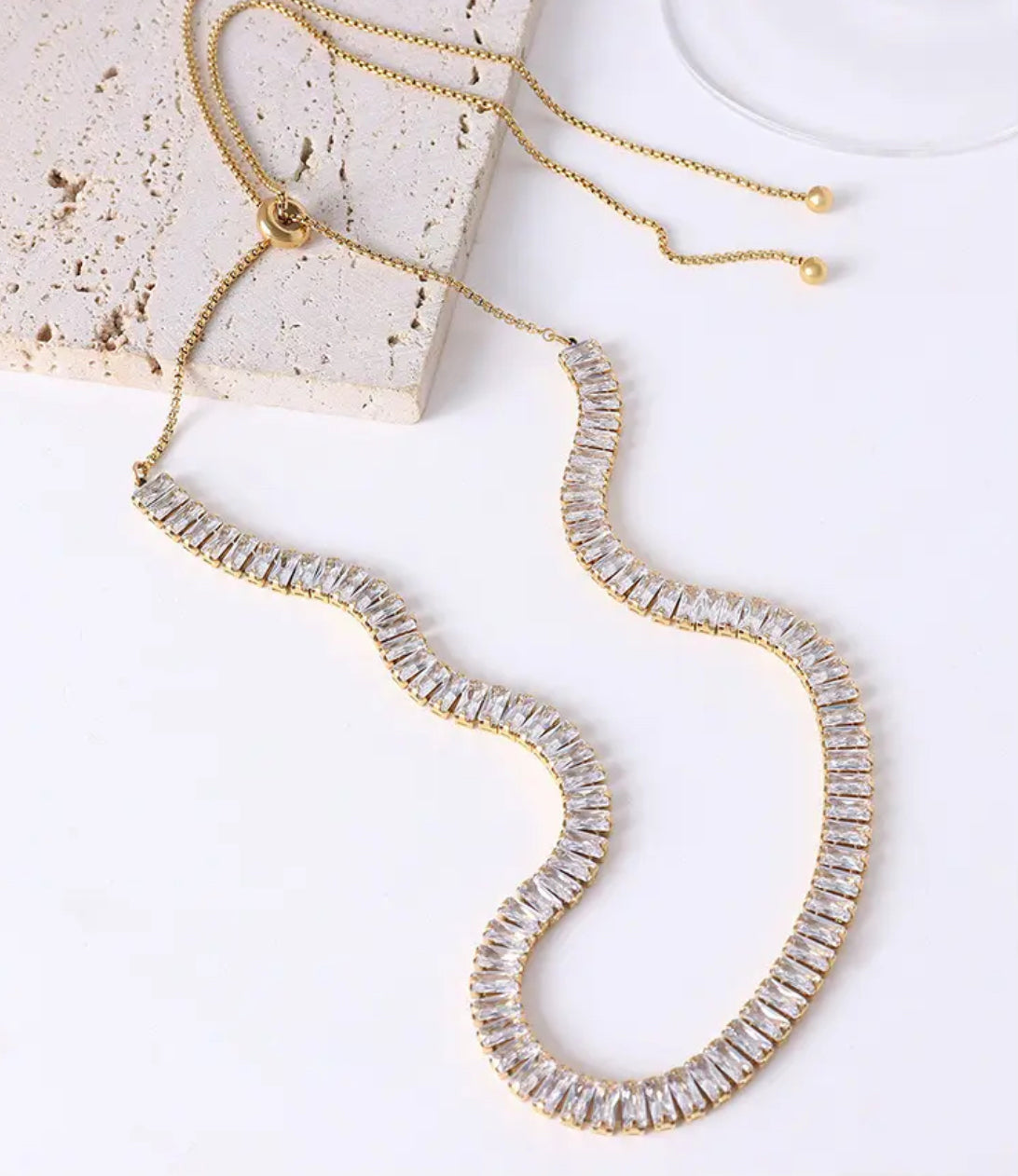 Emerald Stone Necklace