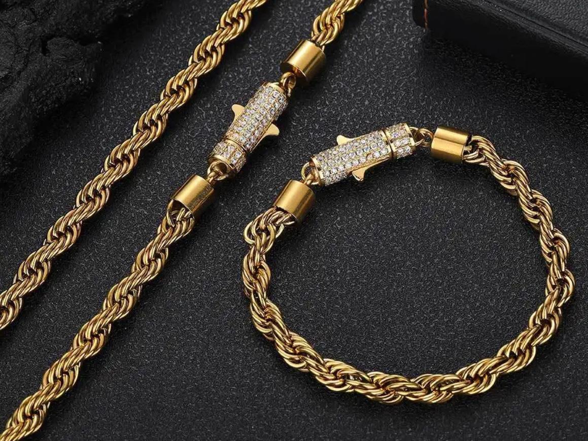 CZ Rope Chain