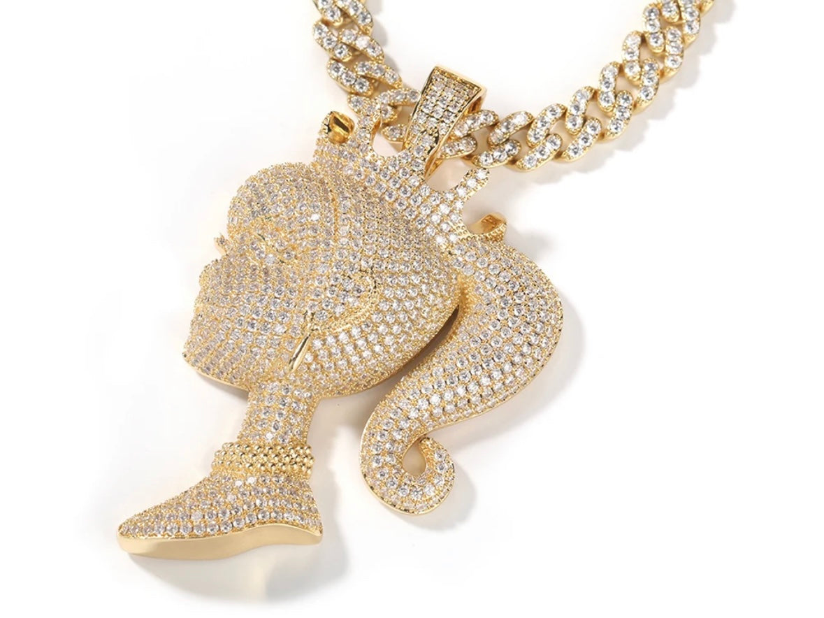 Barbie Head Pendant