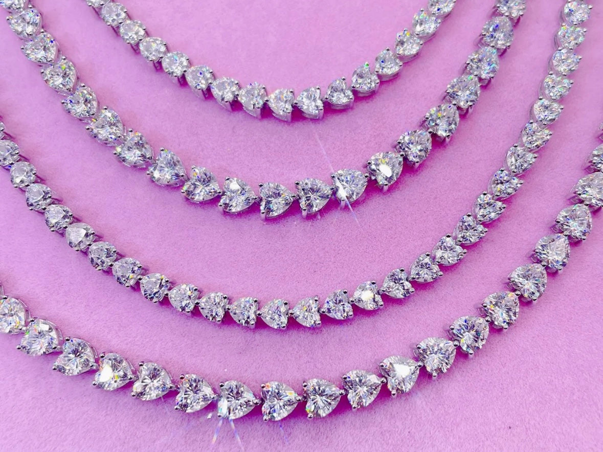 Heart Shaped Bracelet VVS
