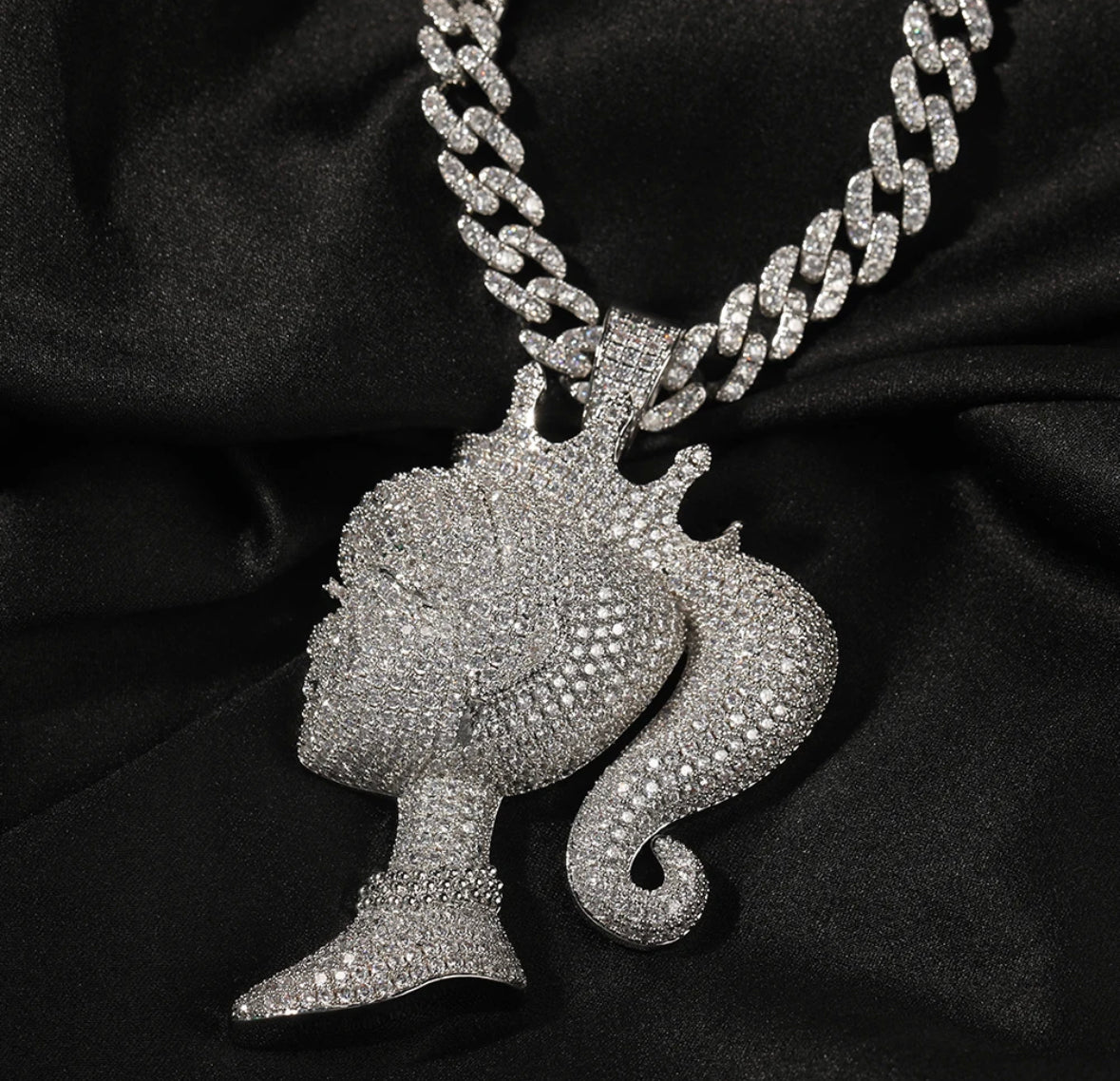 Barbie Head Pendant