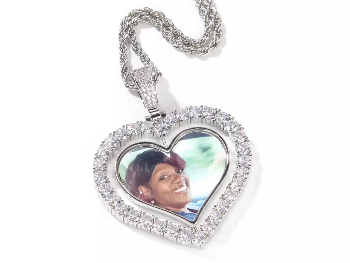 Spinning Heart Pendant