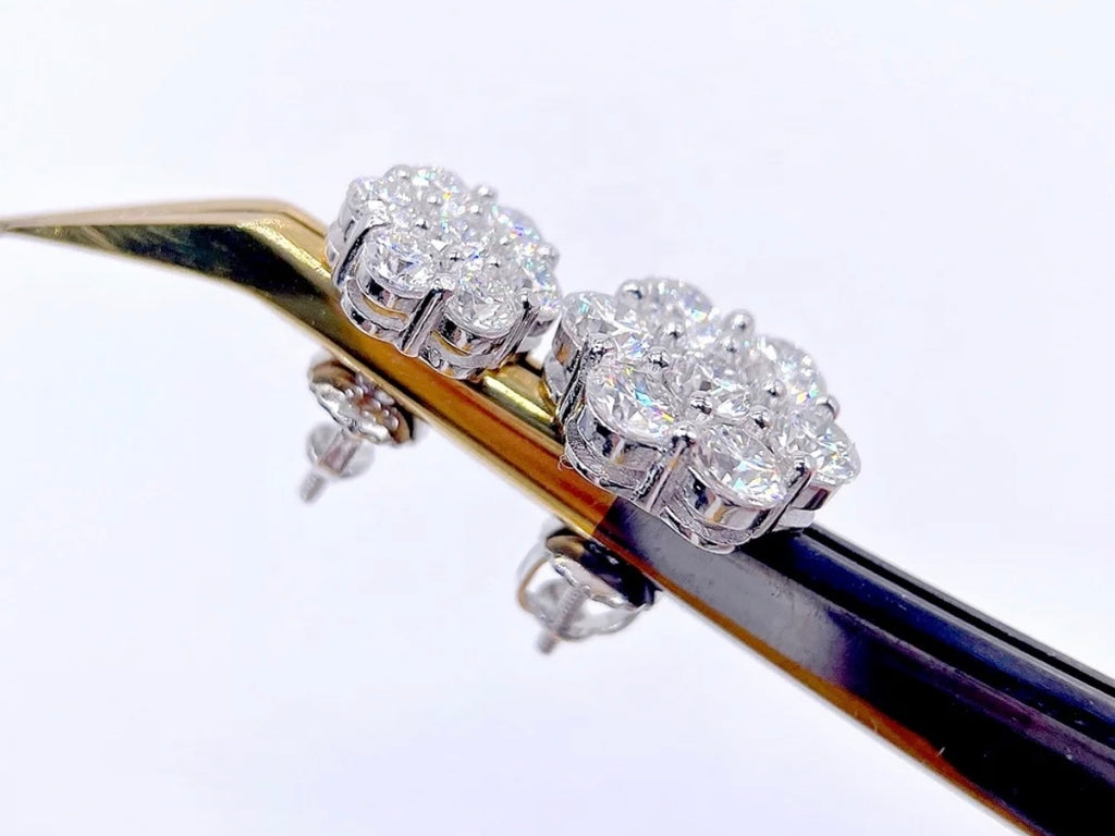 Cluster Earrings VVS