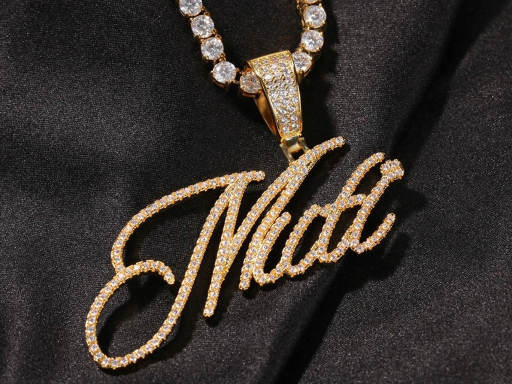 Cursive Pendant
