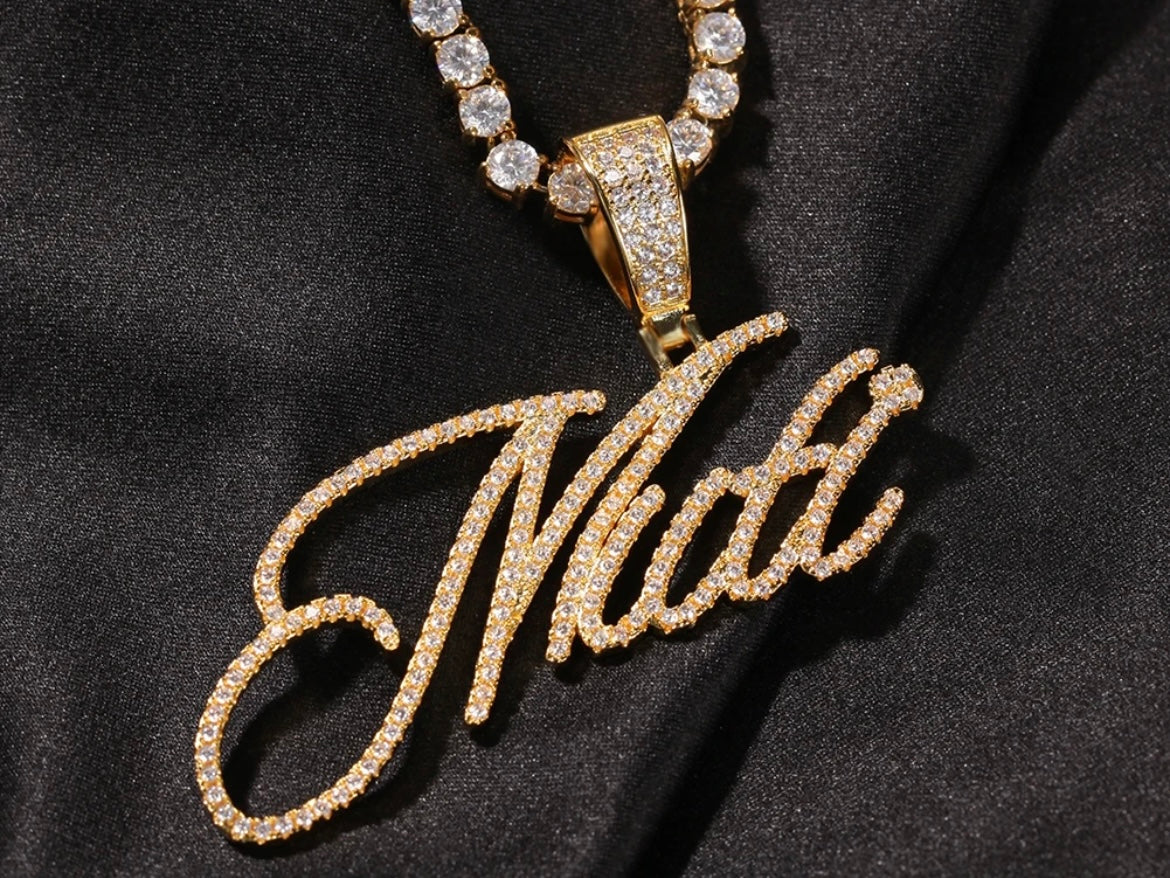 Cursive Pendant