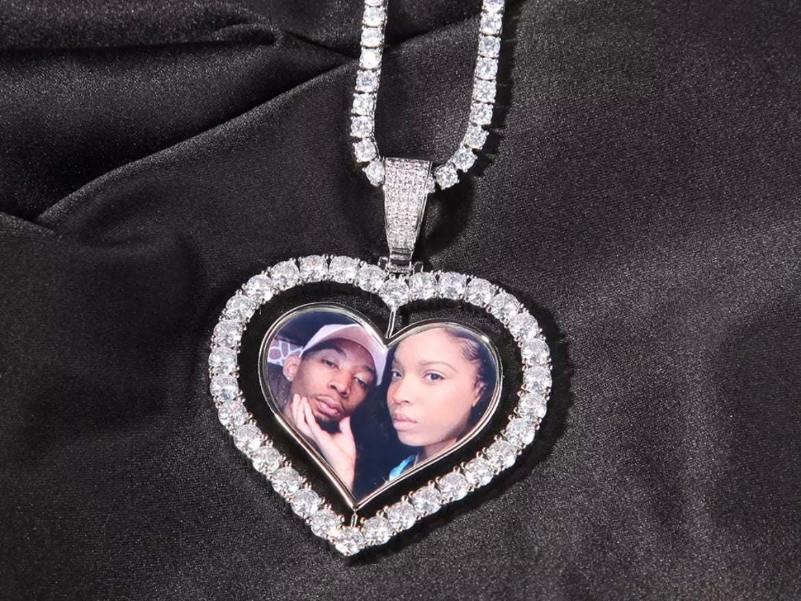 Spinning Heart Pendant