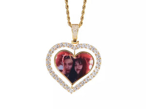 Spinning Heart Pendant